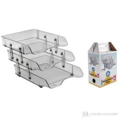 EVRAK RAFI 3'LÜ MİKKA