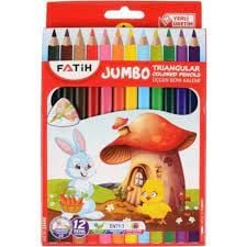 FATİH.JUMBO KURU BOYA 12'Lİ